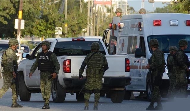 Five police officers killed in southern Mexico ambush