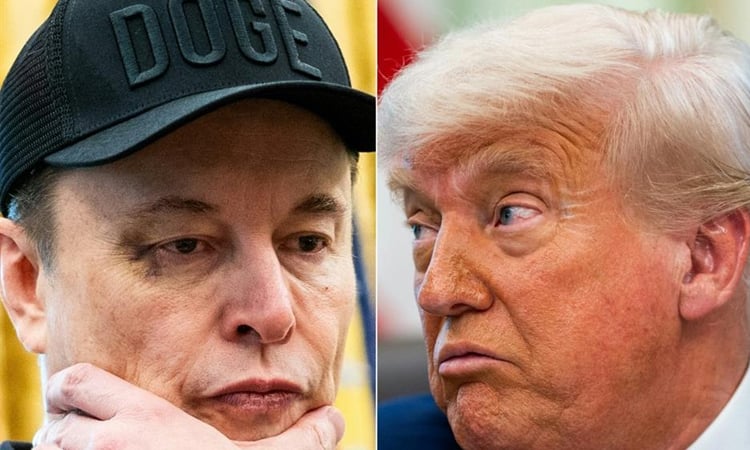 Musk blasts Trump mega-bill, days after farewell