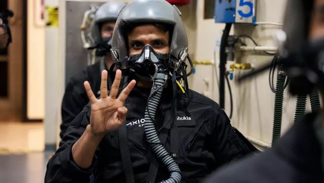 Fighter pilot takes next giant step for India's space plans