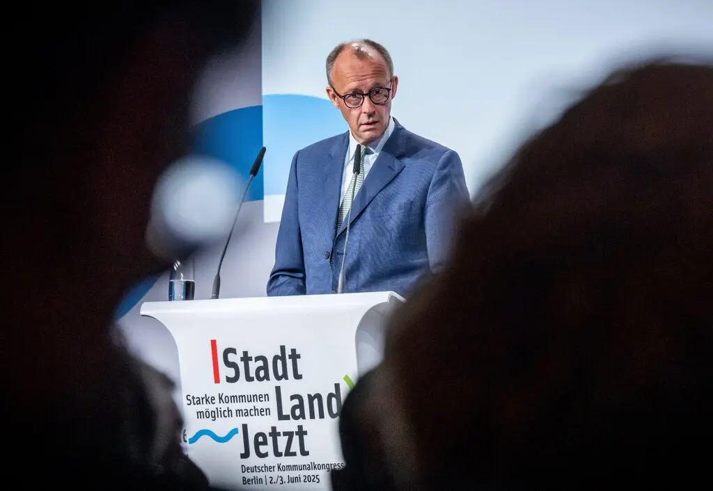 Germany's Merz heads for delicate talks with Trump