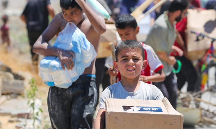 US-backed Gaza aid group says resumes food distribution