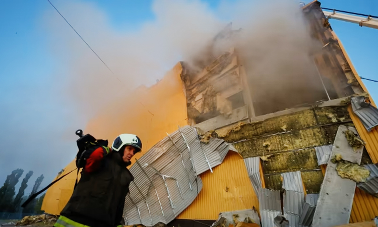 Kyiv and Odesa under 'massive' drone attacks: Ukraine officials