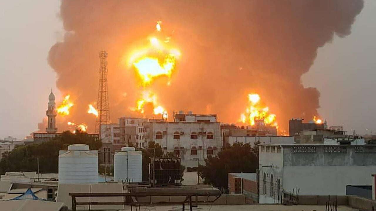 Israel strikes Yemen's Huthi-held Hodeida port