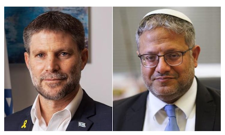 UK and four nations sanction two far-right Israeli ministers