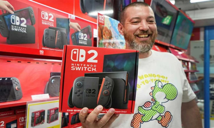 Nintendo says sold record 3.5m Switch 2 consoles in first four days