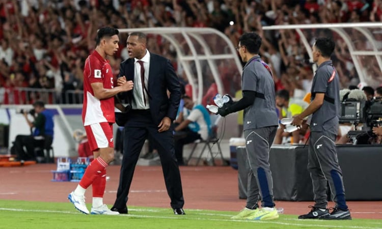 Kluivert tells Indonesia to learn from Japan thrashing in World Cup hunt