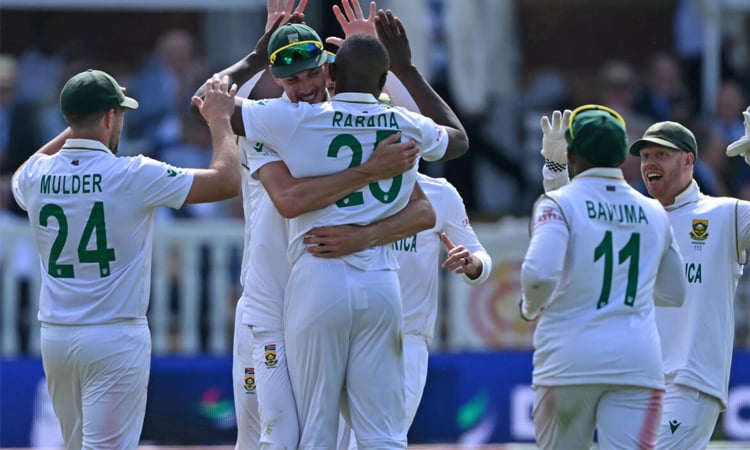 Rabada stars as Australia bundled out for 212 in WTC final