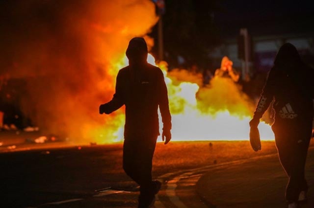 Third night of anti-immigrant violence hits Northern Ireland town