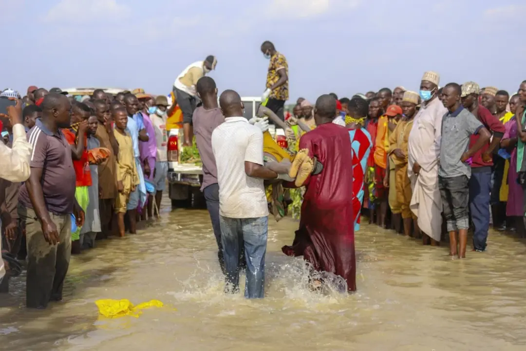 Boat sinks on DR Congo lake, killing at least 40: officials