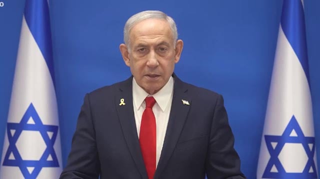 Netanyahu calls on Iranians to unite against 'evil and oppressive regime'