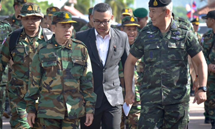 Thailand and Cambodia meet over border dispute