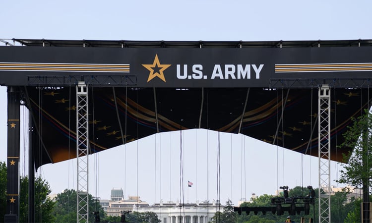 Trump to host military parade amid 'No Kings' protests