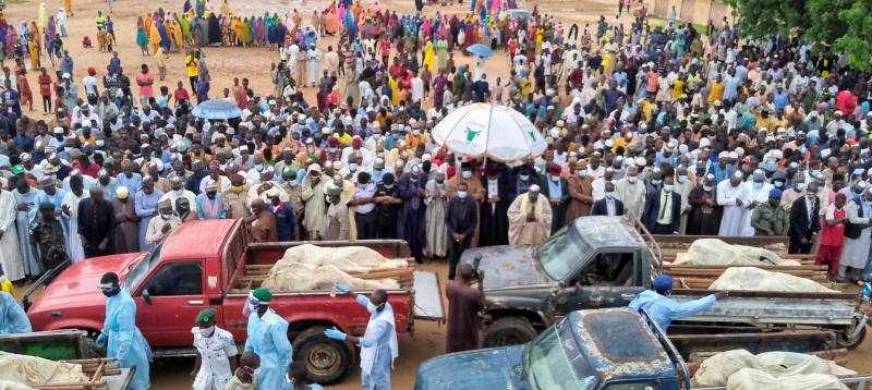 At least 45 killed in central Nigeria attack: official