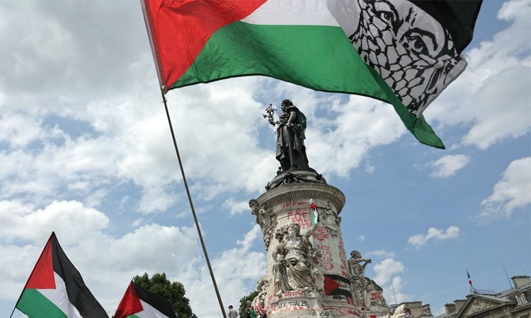 Thousands join pro-Palestinian protests in France