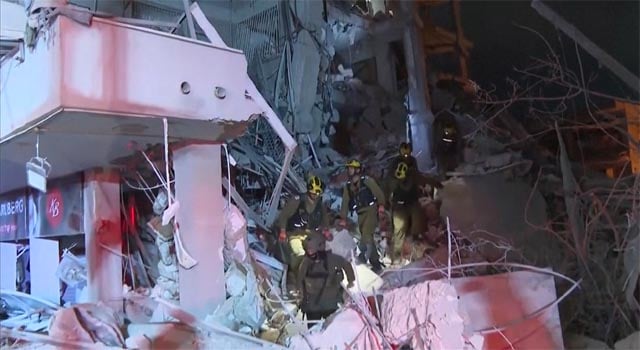 First responders say 14 injured by Iranian missile hit on Israeli home
