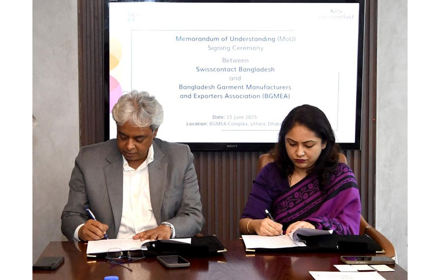 Swisscontact, BGMEA join forces to drive sustainable transformation in RMG sector