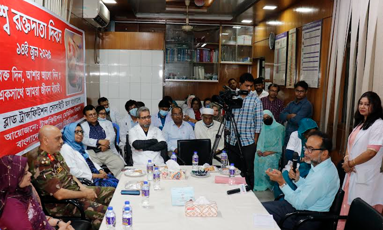 BMU observes World Blood Donor Day