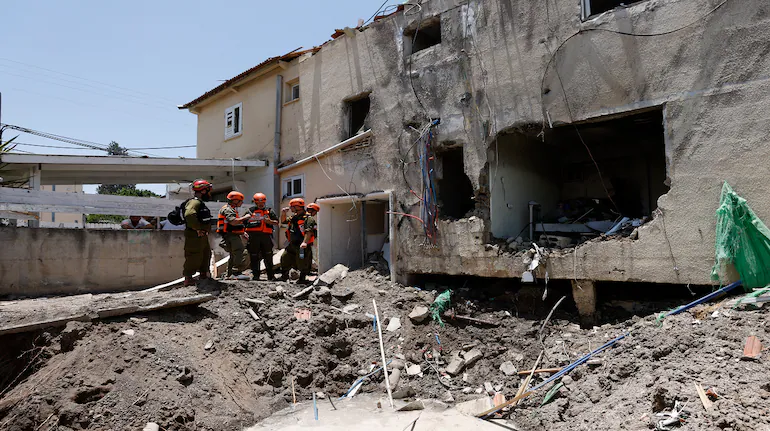 Israeli military says struck 'dozens' of sites in Iran on Sunday