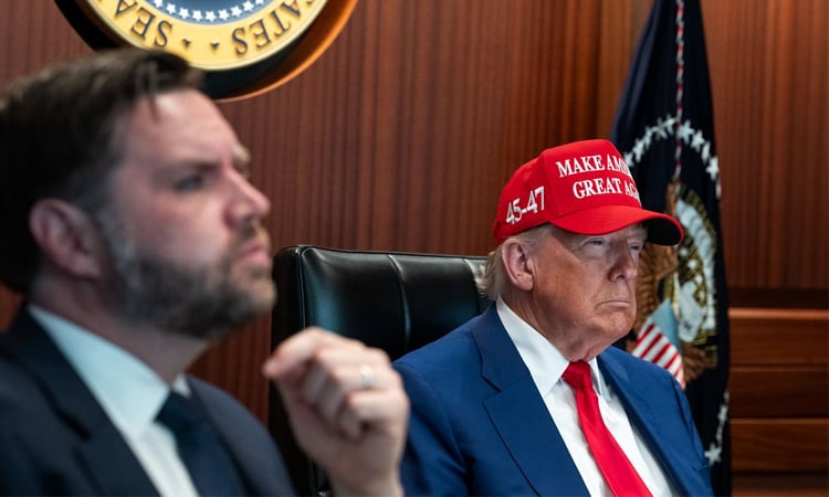 Trump says 'why wouldn't there be a regime change' in Iran