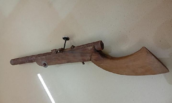 Locally-made firearm recovered from JU dorm