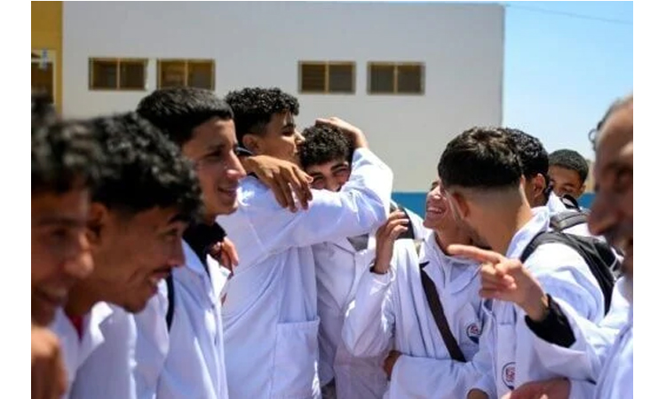 'We must help them': Morocco students get peers back in school