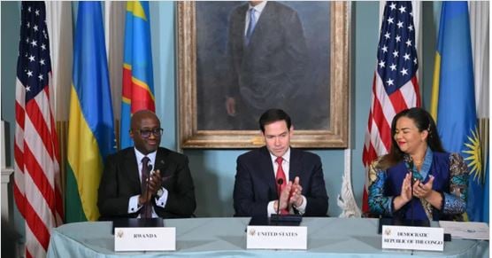 Rwanda, DR Congo sign peace deal in US after rebel sweep