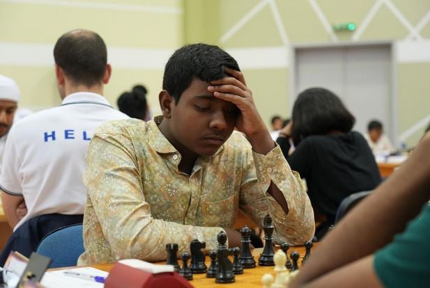 Sajid splits points with his Sri Lankan rival