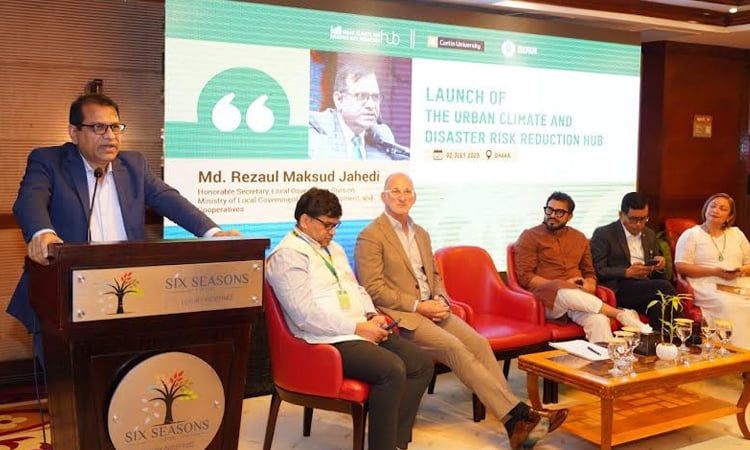 'Urban Climate and Disaster Risk Reduction Hub' launched in city
