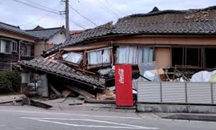 Japanese authorities urge island's residents to evacuate after strong quake