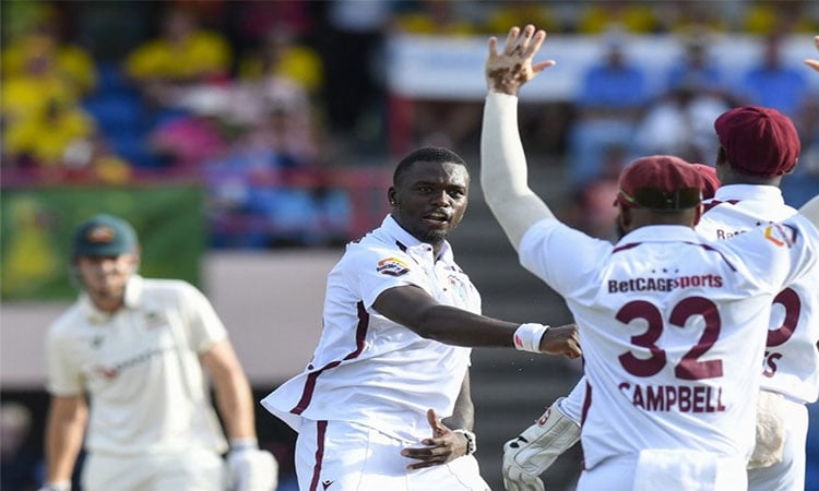 West Indies and Australia 2nd Test finely poised