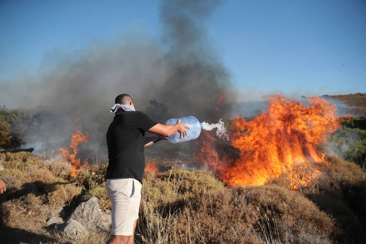 Wildfires spread across Europe