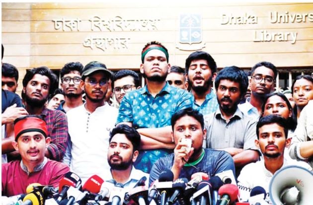 Students issue 24-hour ultimatum to withdraw case on July 13 