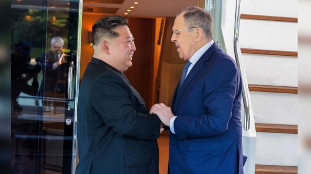 N.Korea's Kim offers Russia full support on Ukraine in Lavrov talks: KCNA