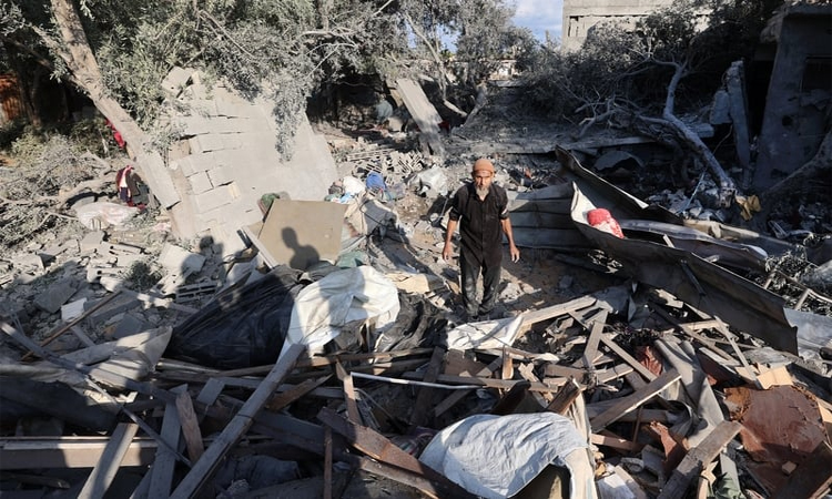 Gaza civil defence says Israeli strikes kill at least 27