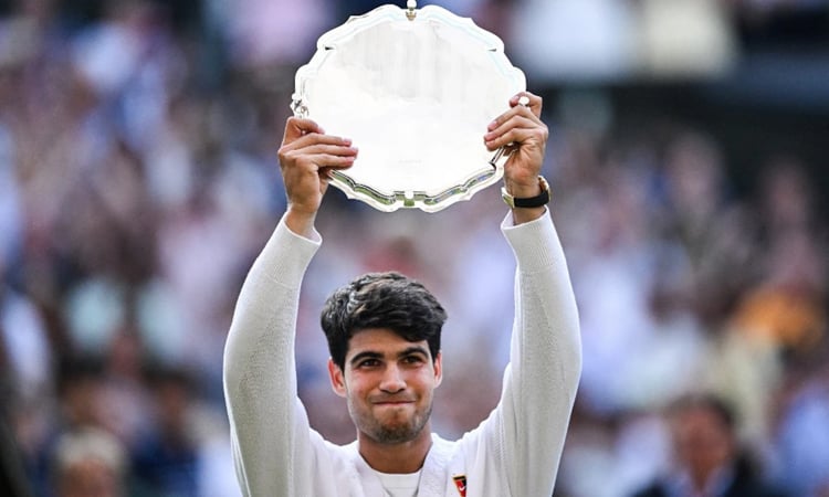 Sinner downs Alcaraz to win first Wimbledon title