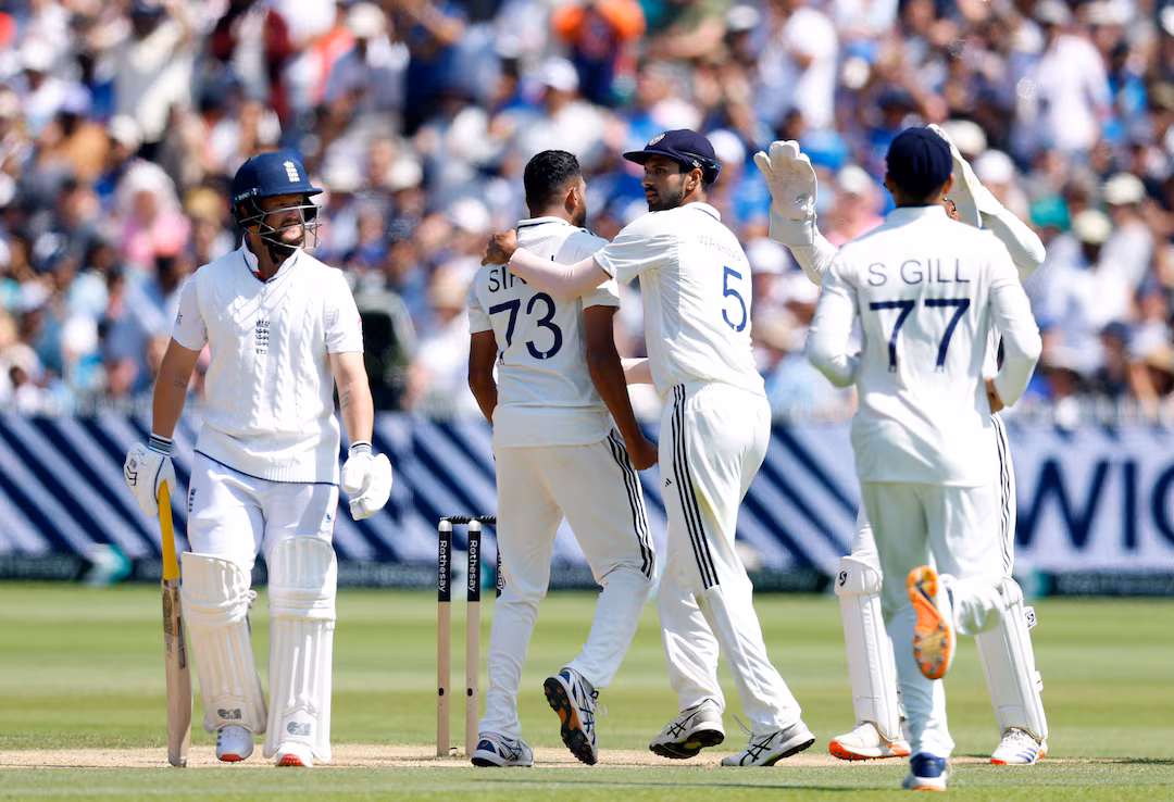 India's Siraj fined for Duckett 'send-off' at Lord's