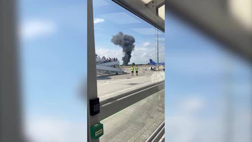 Four confirmed dead in small plane crash at London regional airport