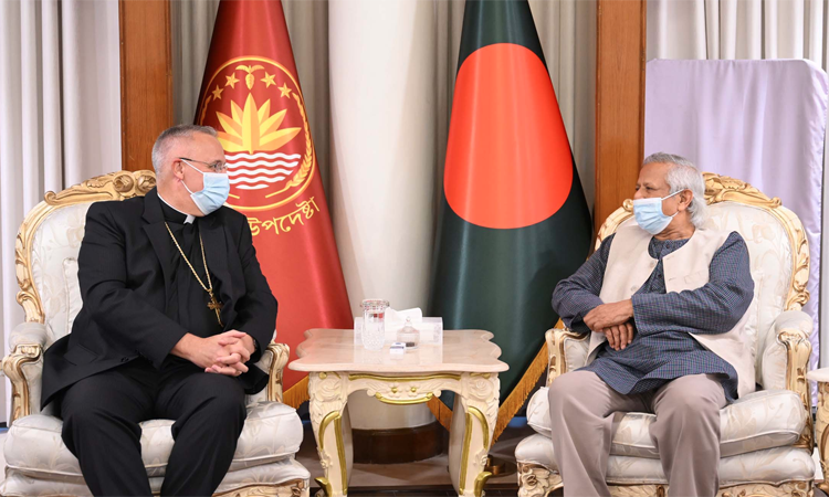 Archbishop Kevin S. Randall calls on Chief Adviser