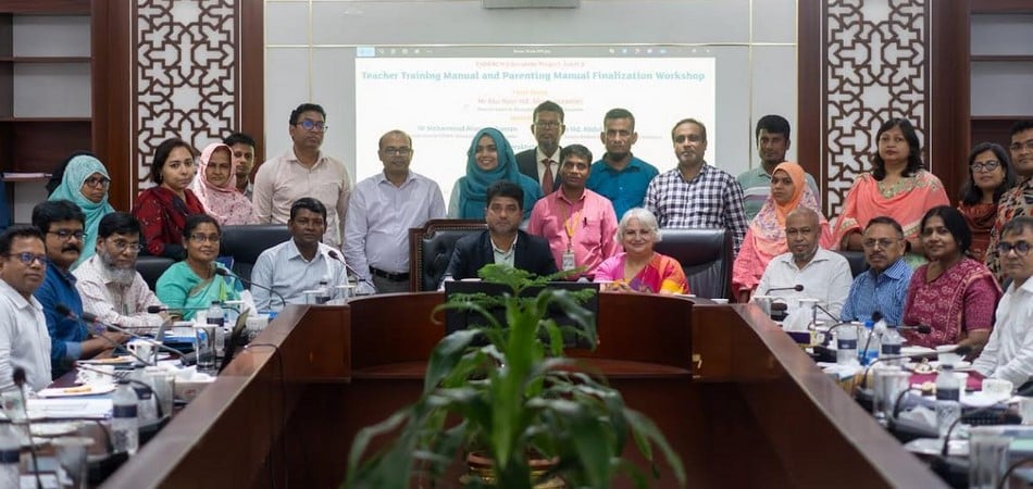 Manuals of icddr,b, DPE to address needs of children with disabilities: Speakers