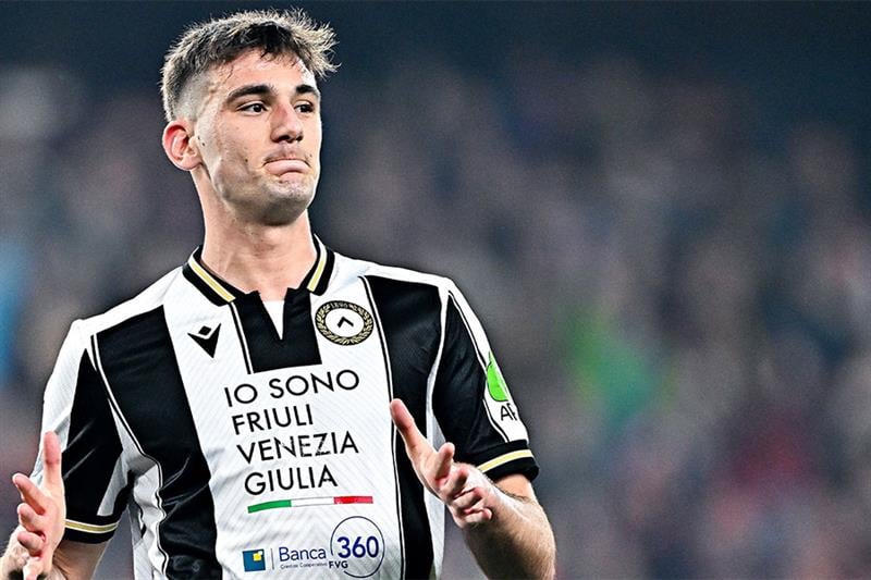Napoli sign Udinese forward Lorenzo Lucca