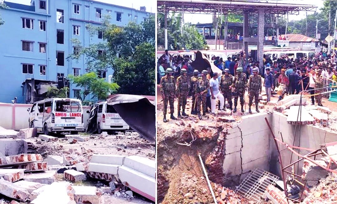 One dies, 20 injured in LPG filling station explosion in Rangpur