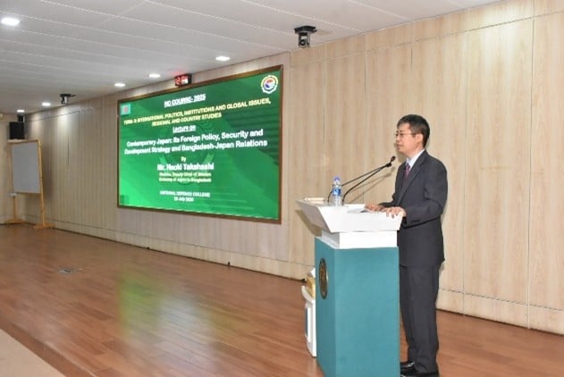 Japanese envoy highlights Tokyo’s security strategy at NDC
