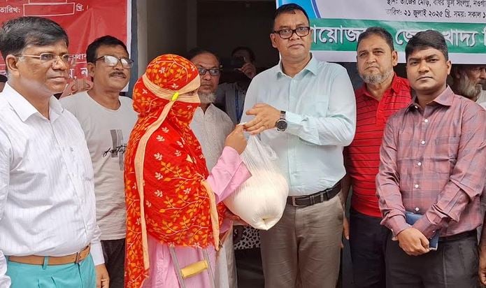 Fair-priced rice and flour sales begin in Naogaon