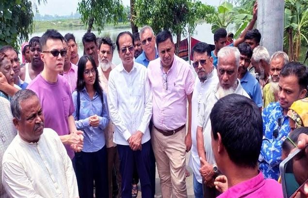 Chinese delegation visits Rangpur, assesses feasibility of Teesta Master Plan