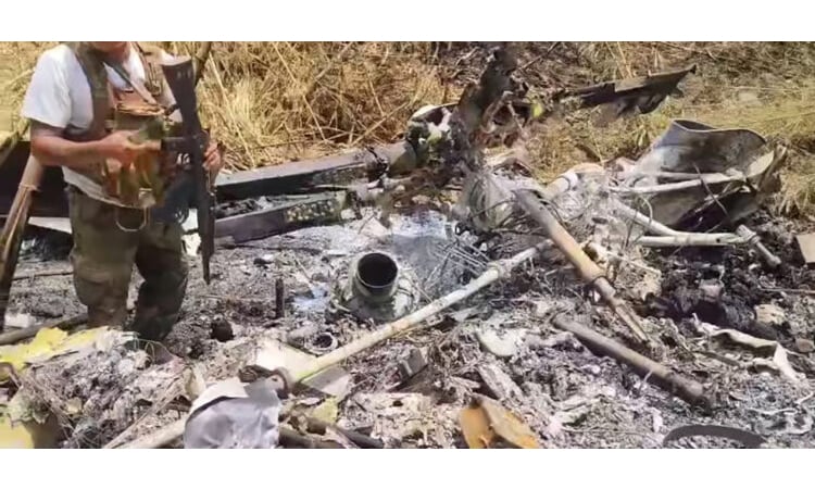 Myanmar junta drone crashes over Thai border