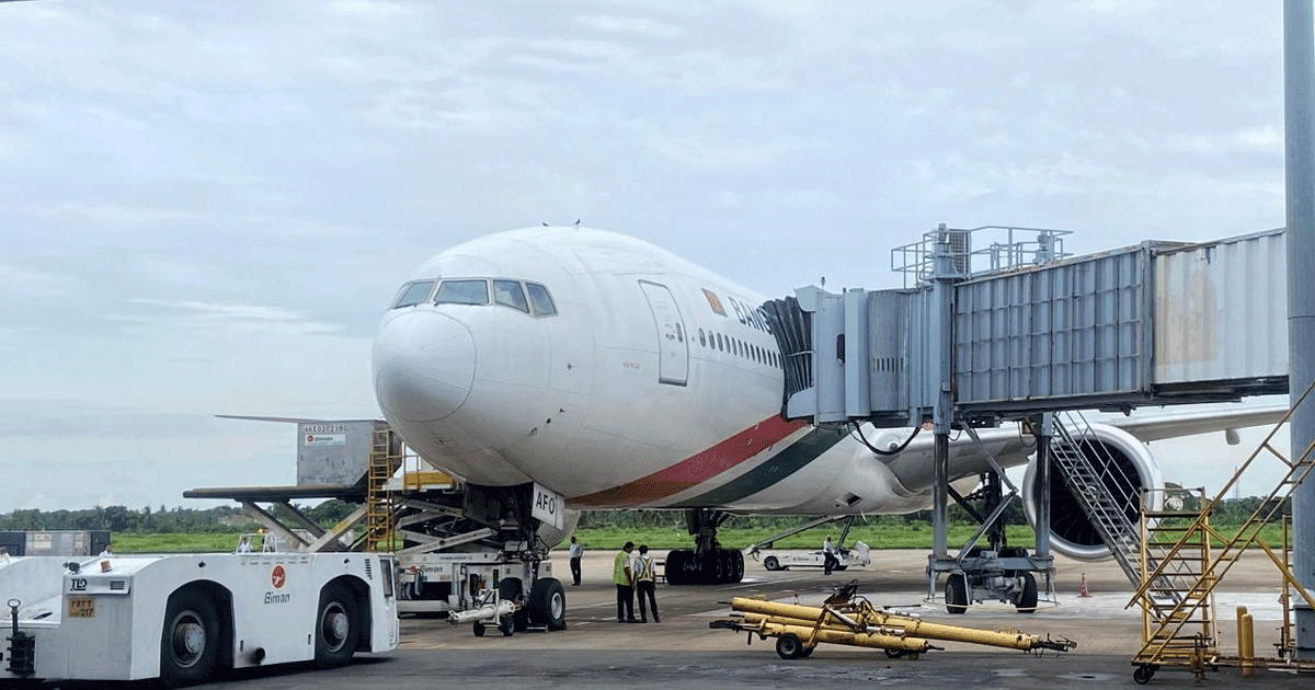 Biman flight returns to Ctg after technical glitch