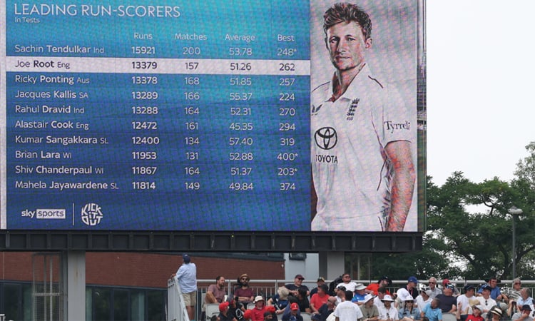 Root climbs to second on all-time Test list as England dominate India