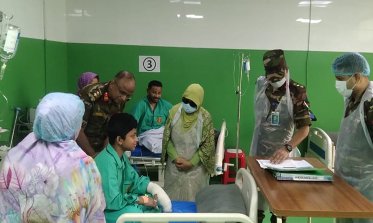 Milestone tragedy: Nurjahan Begum visits victims at CMH