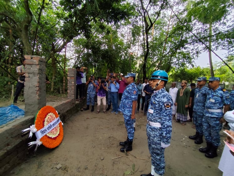 BAF pays tribute to jet crash victim Mahtab