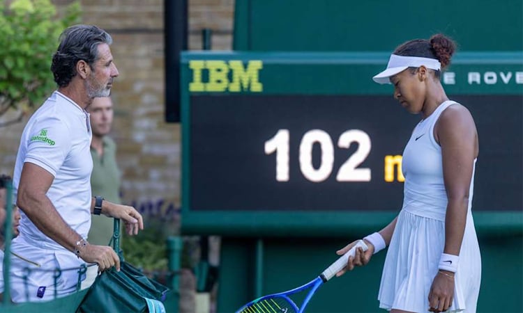 Osaka splits with coach Mouratoglou